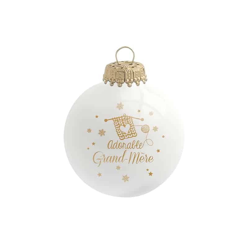 Boule de Noël - Adorable Grand-Mère - BaubleS - Boutique Meli Melo