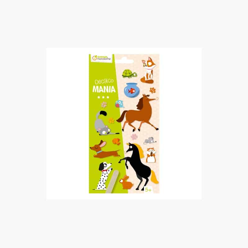 Decalco' Mania - Animaux domestiques - Avenue Mandarine - Boutique Meli Melo