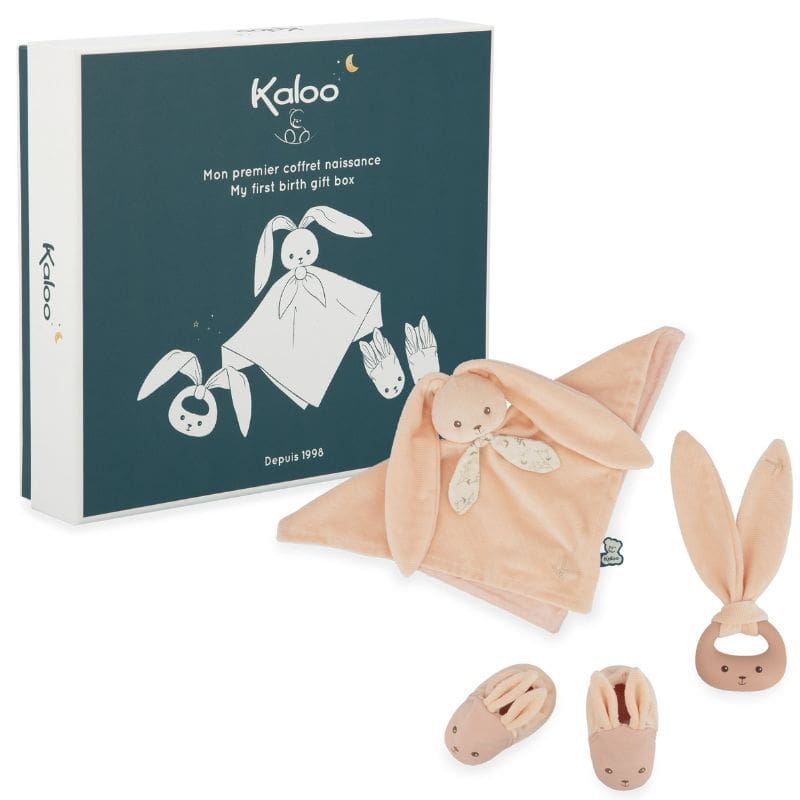 Mon premier coffret naissance Lapinoo - Pêche - Kaloo - Boutique Meli Melo