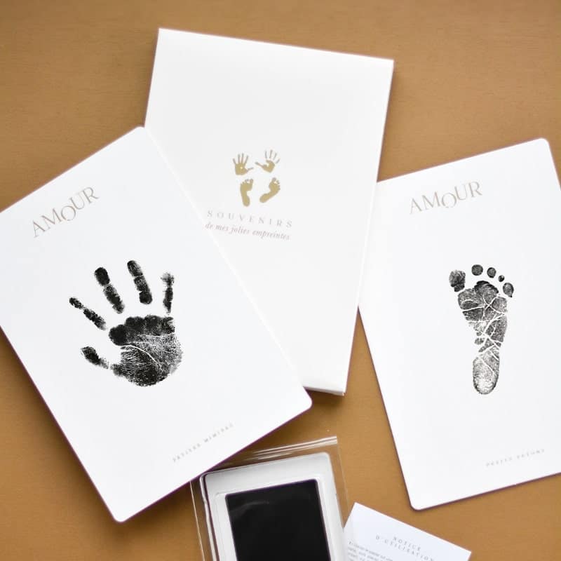 Kit de cartes empreintes pour bébé - Zakuw - Boutique Meli Melo