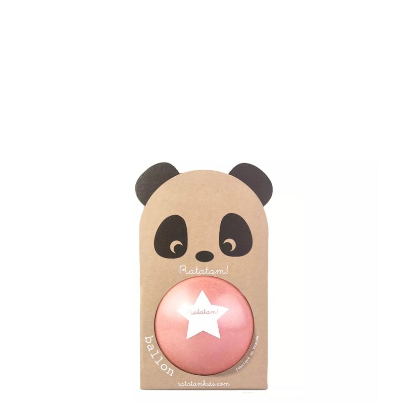 Ballon - Panda - Rose - 12cm - Ratatam - Boutique Meli Melo