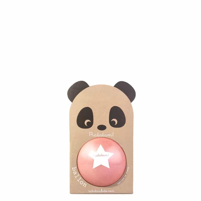 Ballon - Panda - Rose - 12cm - Ratatam - Boutique Meli Melo