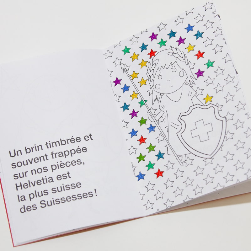 Passeport à colorier | Super-héros | Petite suisse | Boutique Meli Melo