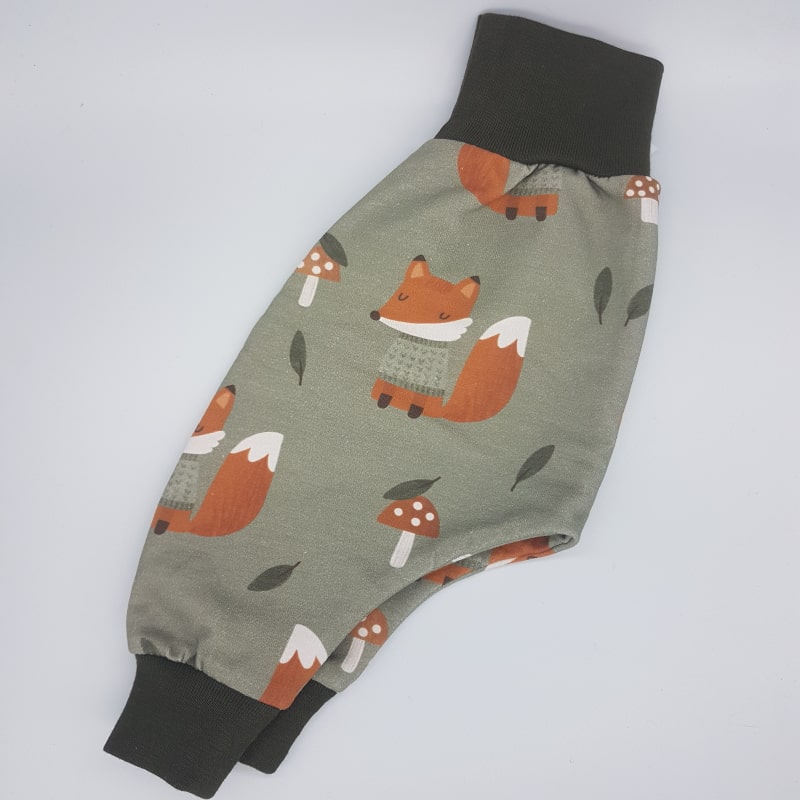 Sarouel - Renard olive - 0-3 mois - Babyllage - Boutique Meli Melo