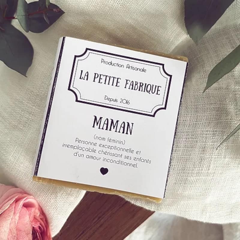 Savon artisanal - Maman - La Petite Fabrique - Boutique Meli Melo